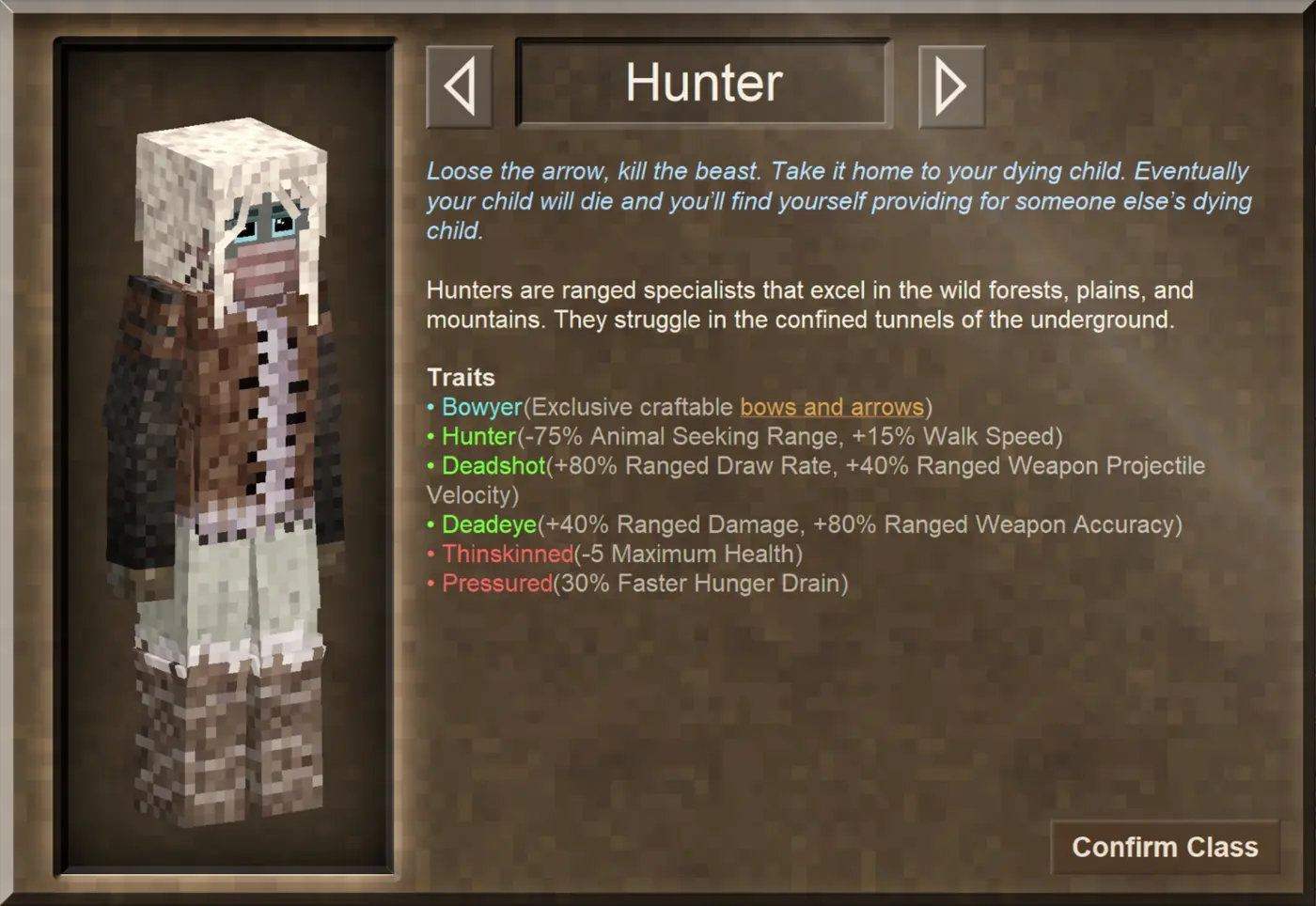 Hunter class