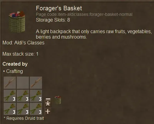 Aldi's Classes