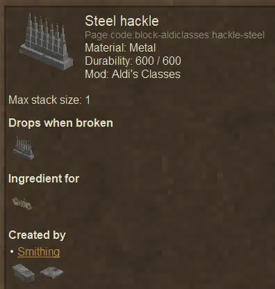 Aldi's Classes