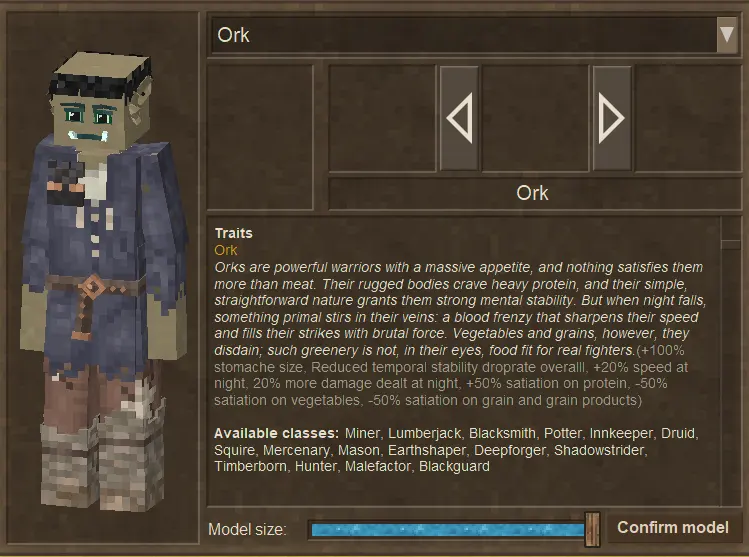 Aldi's Classes [Races PATCH]
