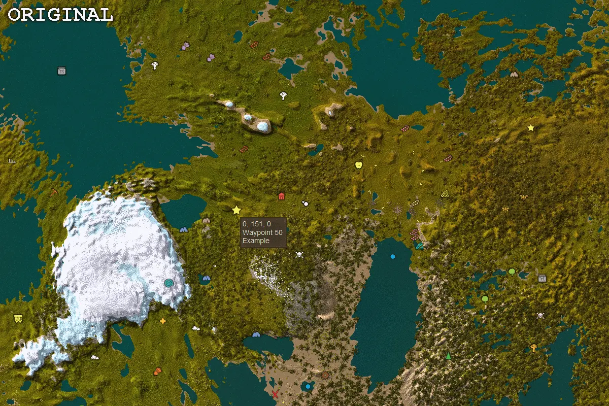 Alternative Map Icon Renderer