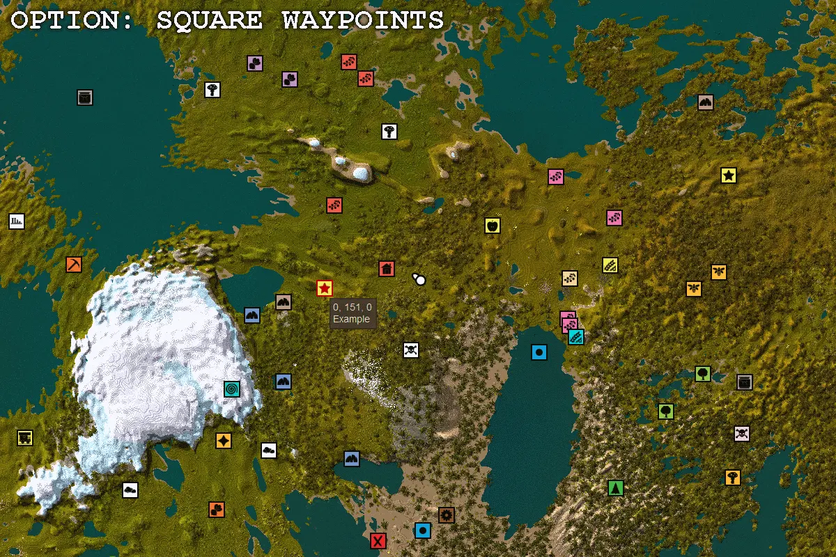 Alternative Map Icon Renderer