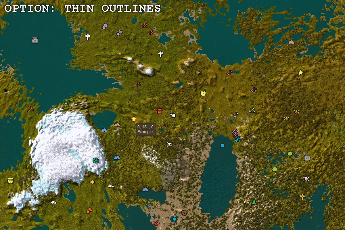 Alternative Map Icon Renderer