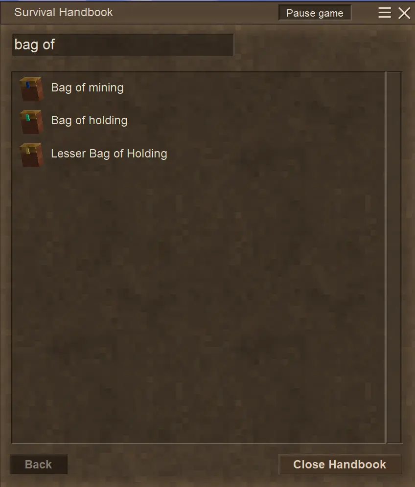 Bag Of Holding