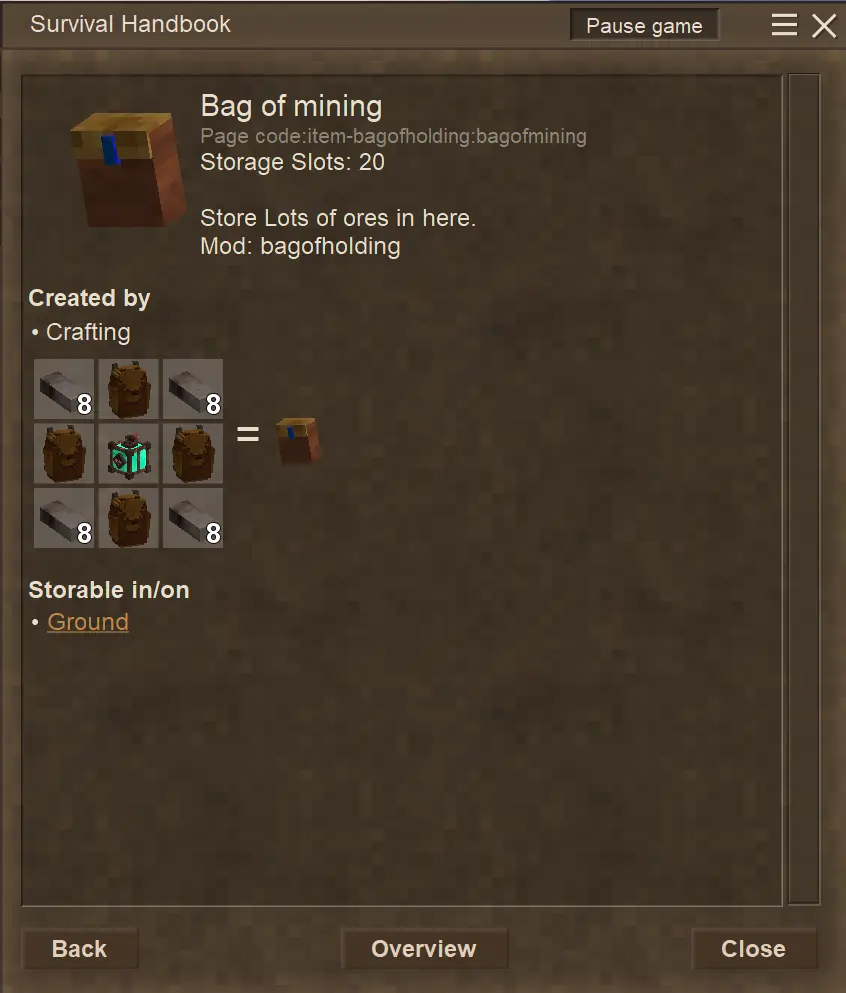 Bag Of Holding