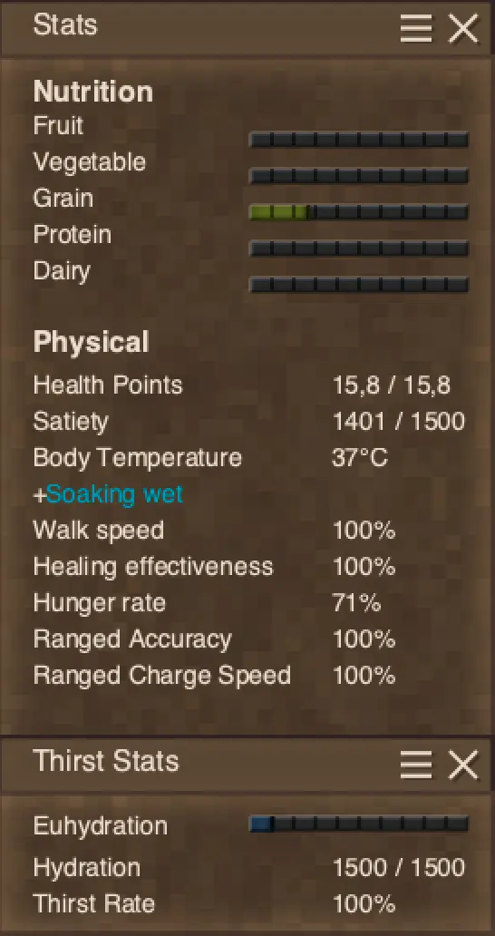 Balanced Thirst [Under rework]