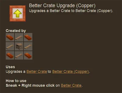 Better Crates