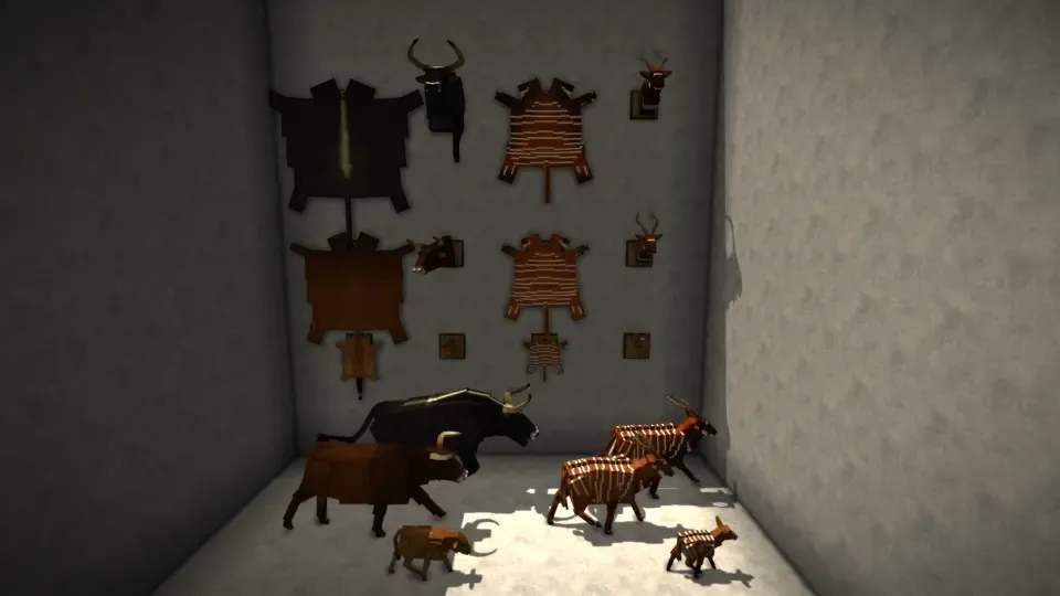 Fauna of the Stone Age: Bovinae