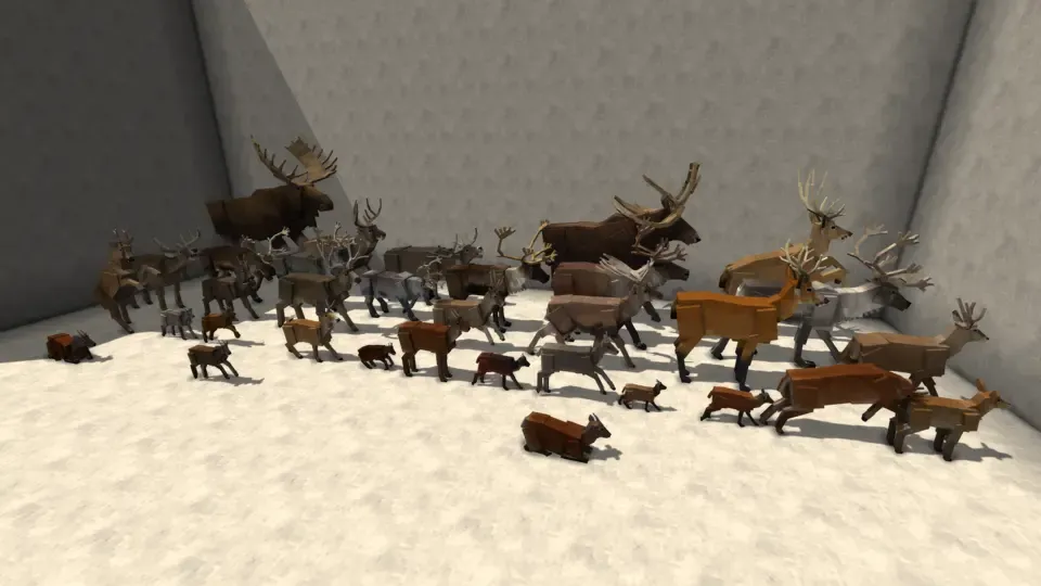 Fauna of the Stone Age: Capreolinae