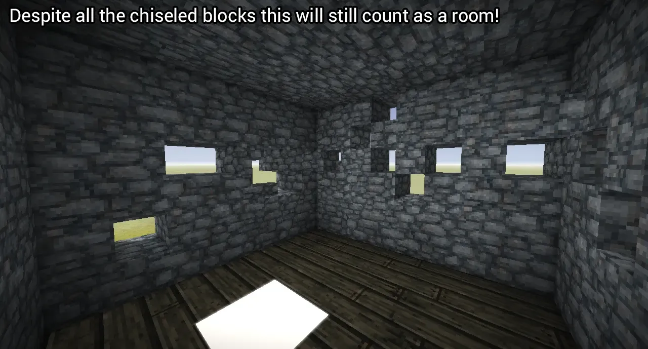Chiseled Block Retention