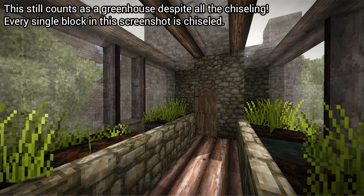 Chiseled Block Retention