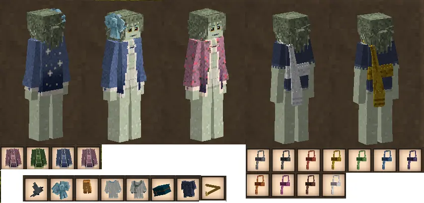 Charlotte & Tassa's clothes