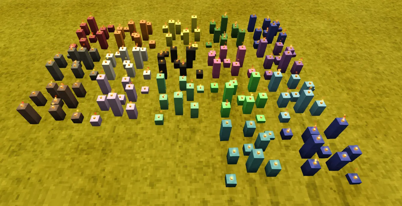 Colorful Candles