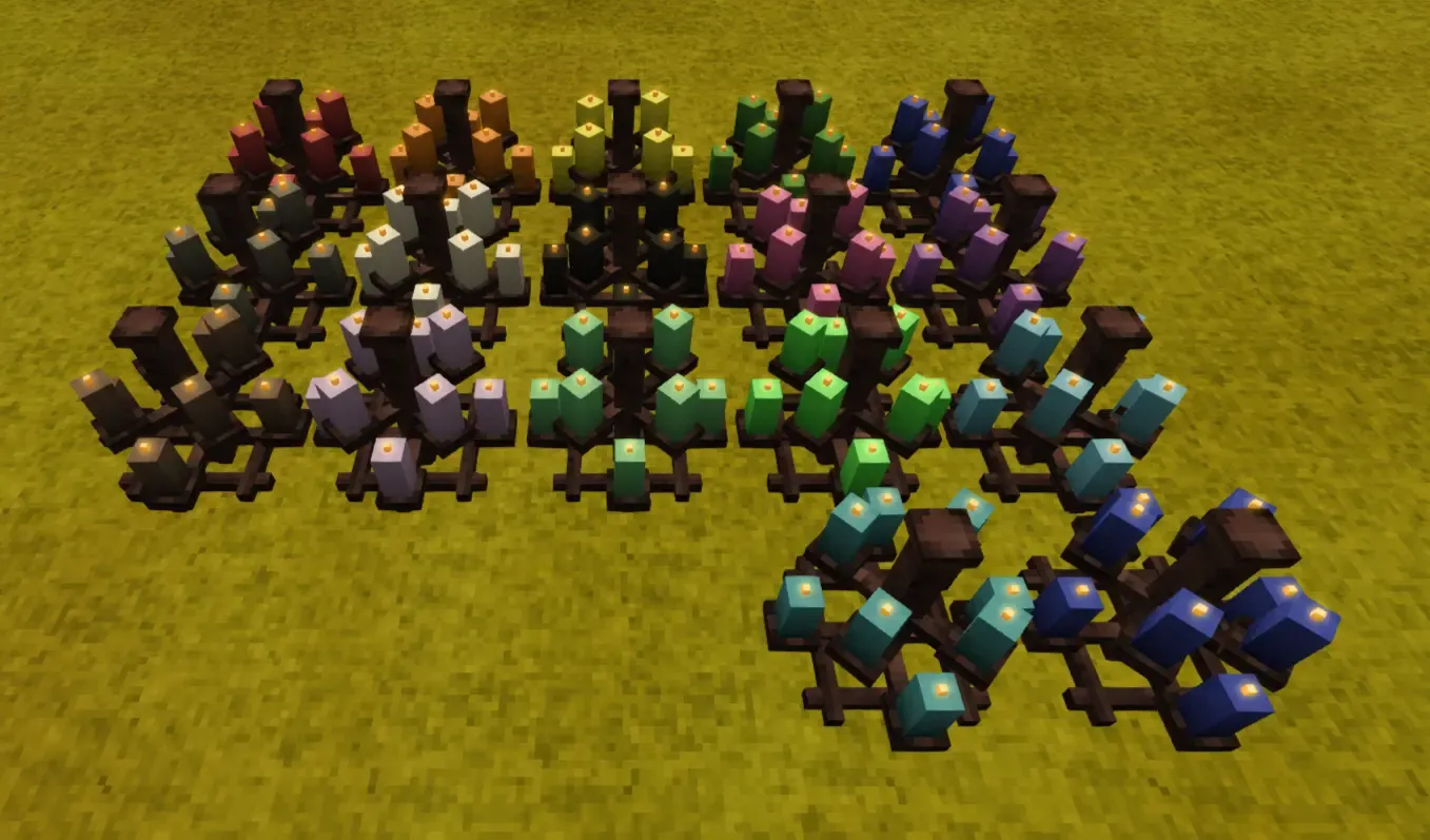 Colorful Candles