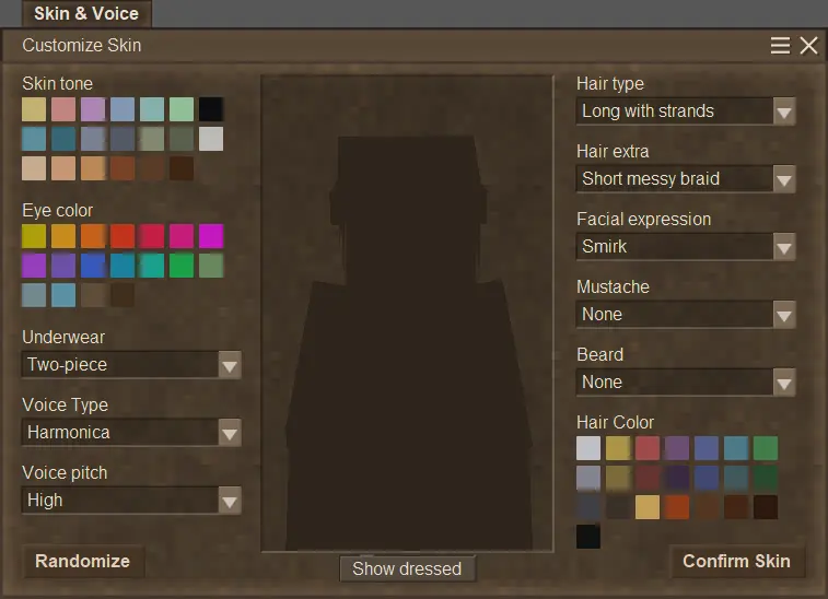 Crazy Skin Customization