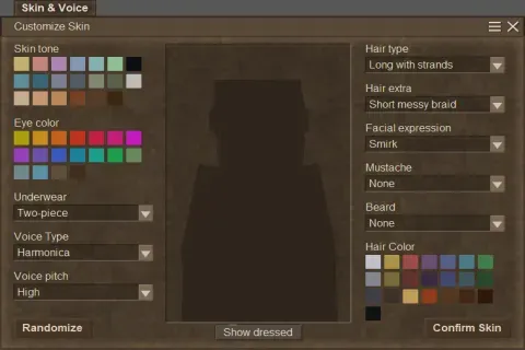Crazy Skin Customization