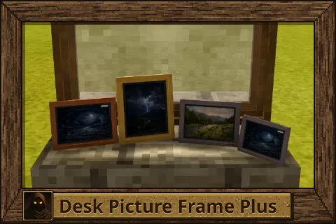 Desk Picture Frame Plus