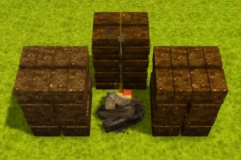 Dried Peat
