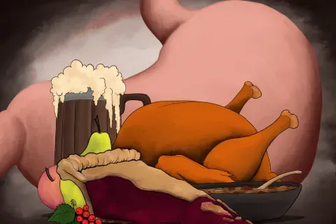 Expanded Stomach