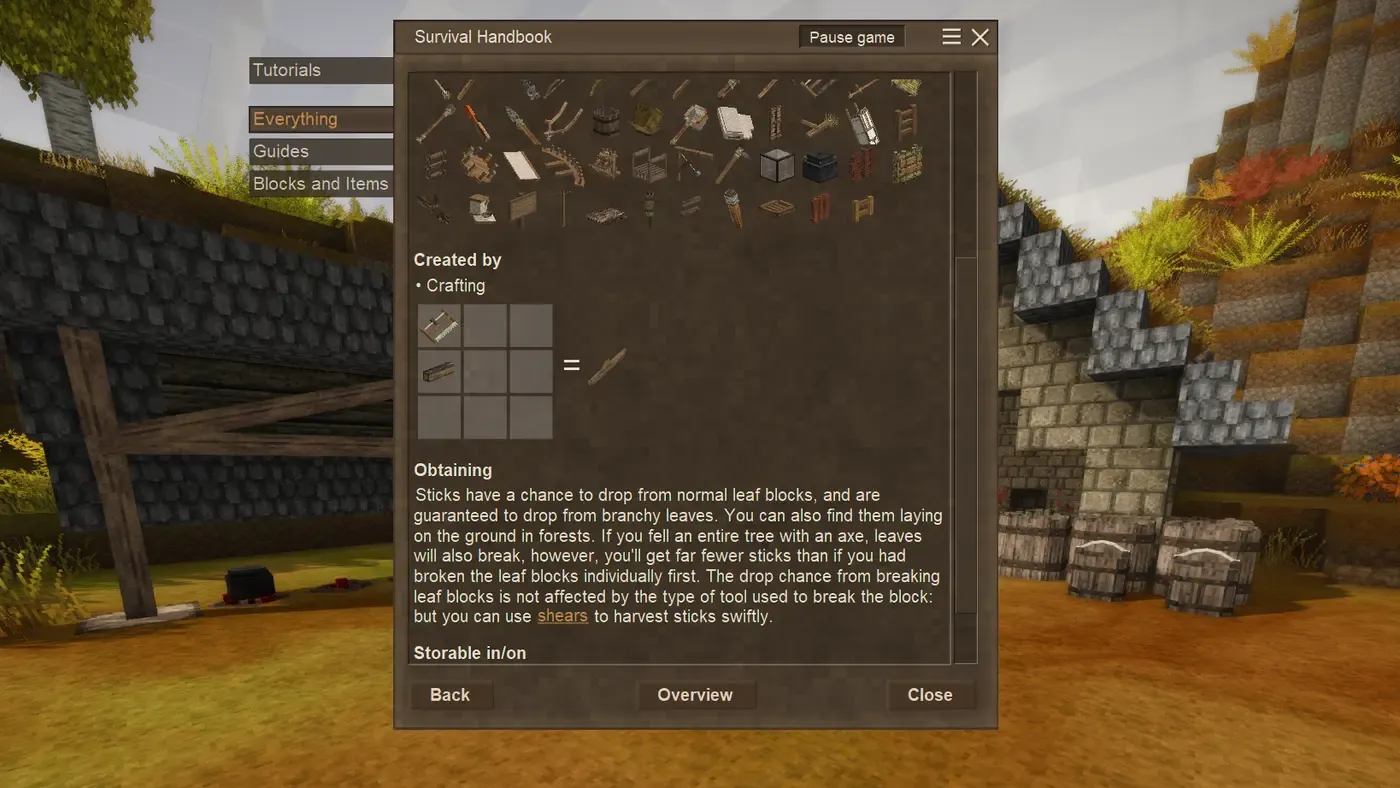 Fair Stick Recipe