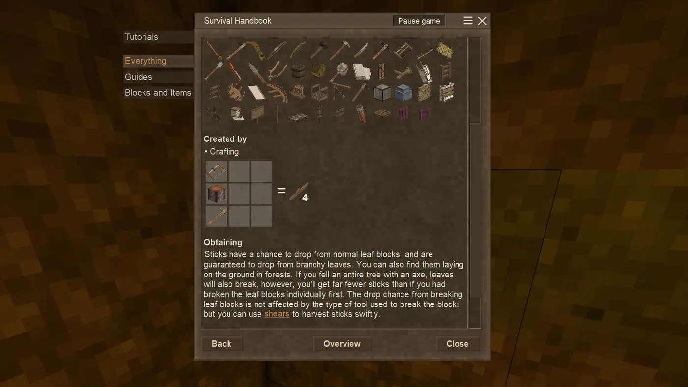 Fair Stick Recipe