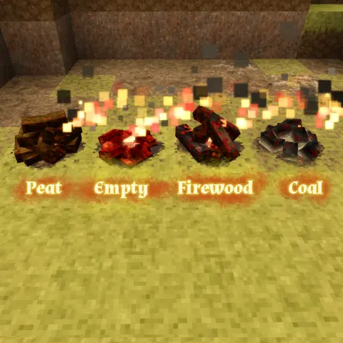 Firepits Show Fuel