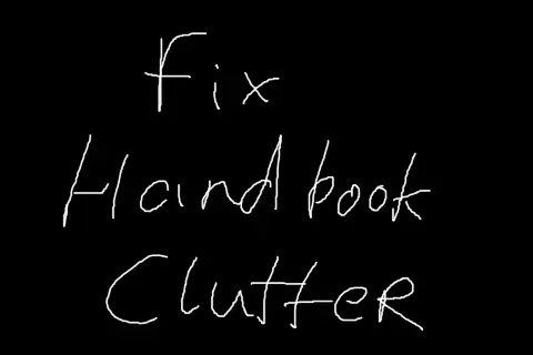 Fix Handbook Clutter [ABANDONED]