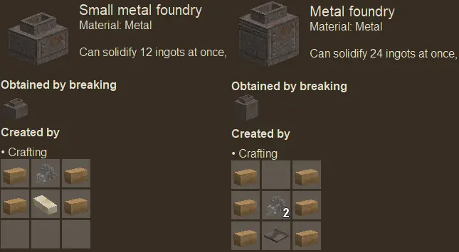 Foundry- large scale ingot casting!
