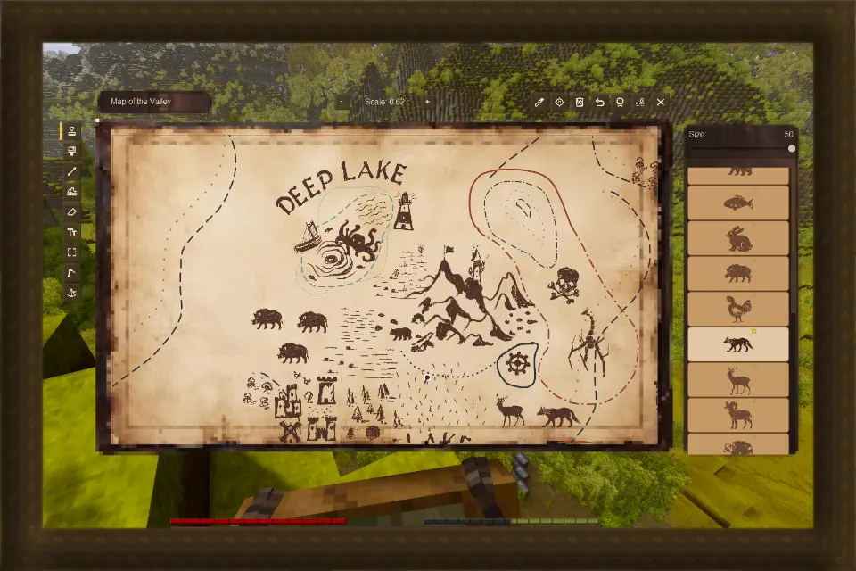 Frontier's Map