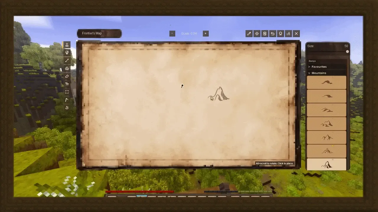 Frontier's Map
