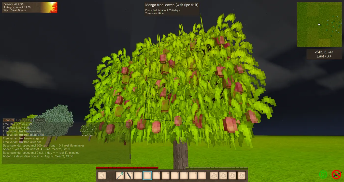 Ripe Fruit on Trees for Longer