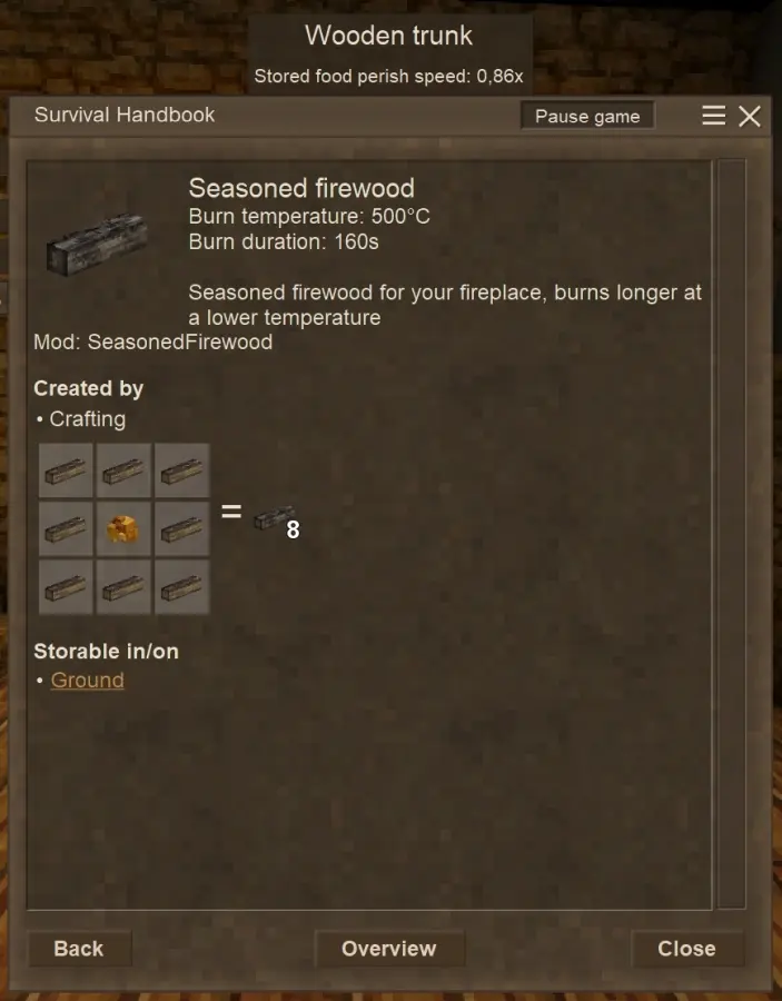 Seasoned Firewood