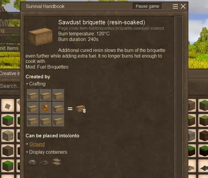 Fuel Briquettes