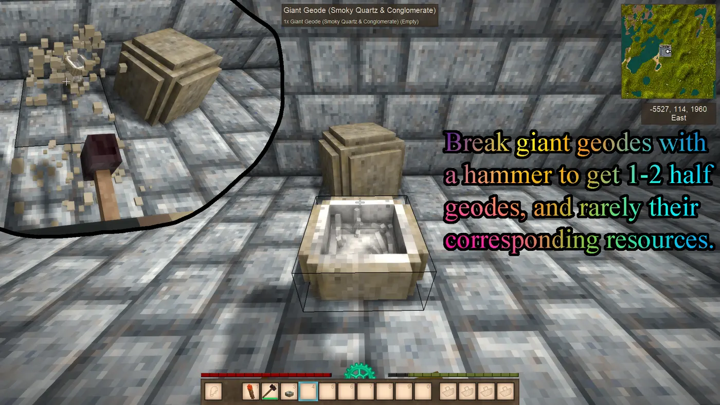 Geodes and Gemstones