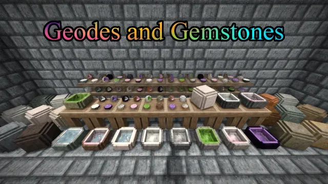 Geodes and Gemstones