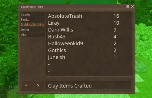 Server Leaderstat Boards