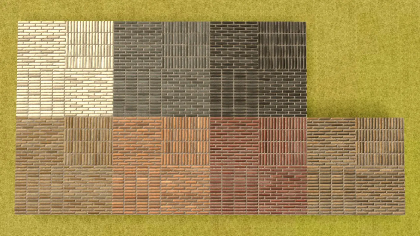 Long Clay Bricks