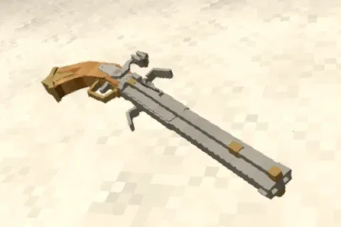 Twin Barrel Flintlock Pistol