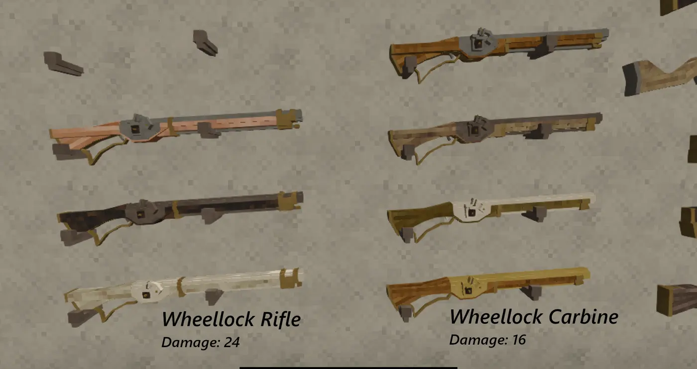 Wheellock firearm pack