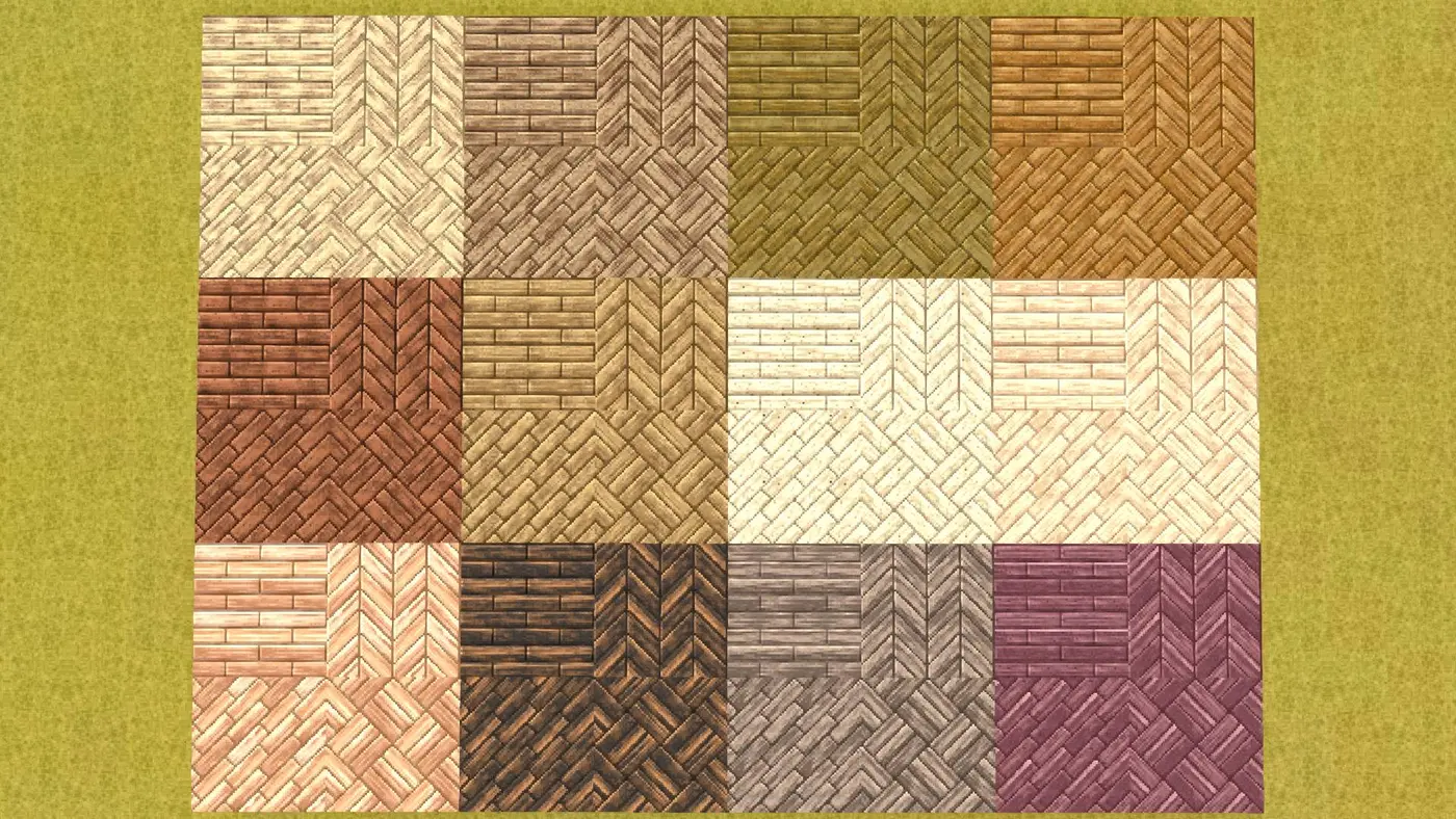 More Flooring Patterns