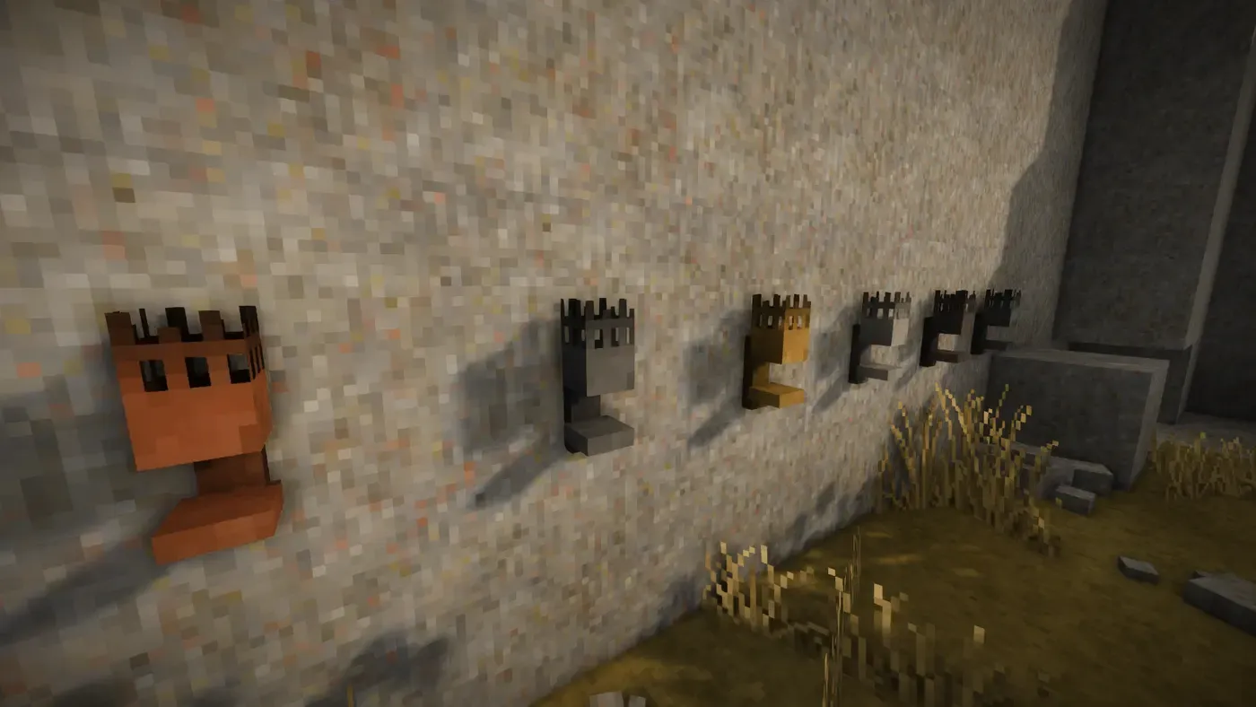 More Torch Holders