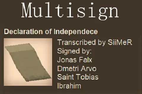 multisign