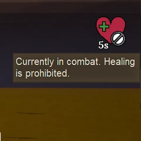 NoInCombatHealing
