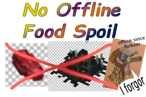 No offline food spoil