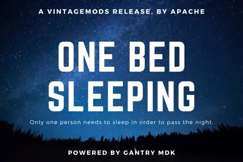 One Bed Sleeping