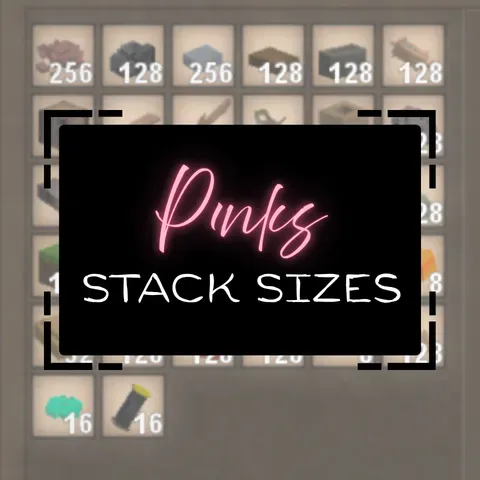 P1nks Stack Sizes