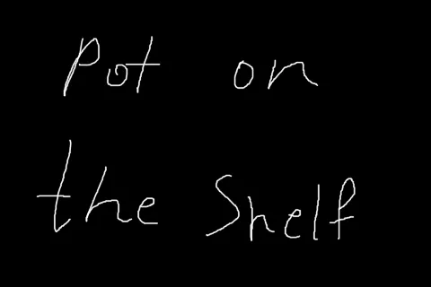 Pot On The Shelf
