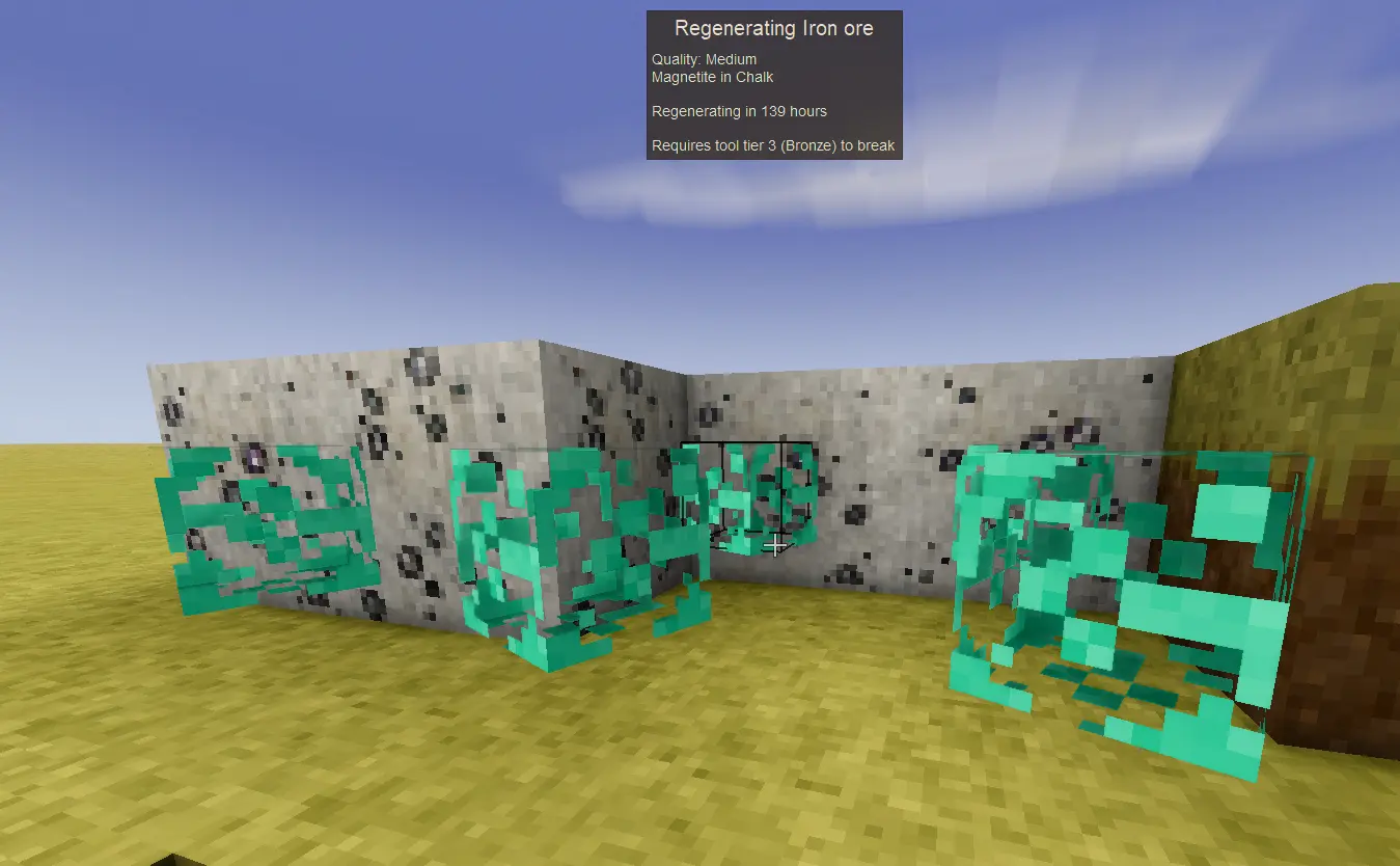 Regenerating Ores