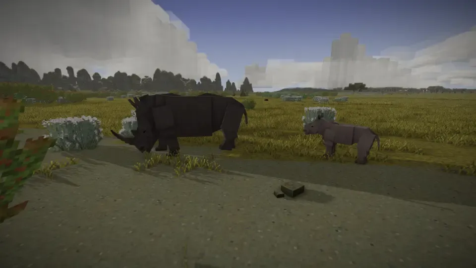 Fauna of the Stone Age: Rhinocerotidae