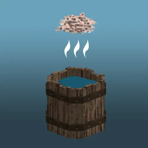 Salt Water Evaporation